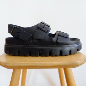 Black Platform Birkenstocks